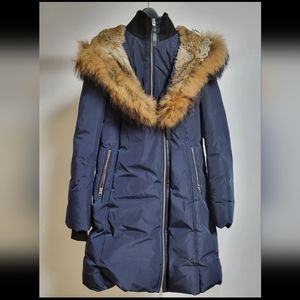 MACKAGE Down Jacket Size Medium Navy
